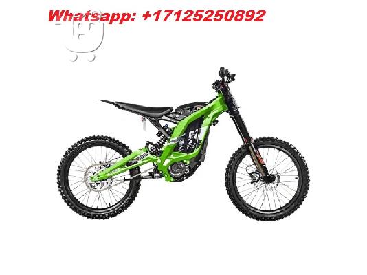 PoulaTo: SUR-RON LB X-SERIES RS BLACK LIMITED EDITION DUAL SPORT ELECTRIC DIRT BIKE WITH ROCKSHOX FORK